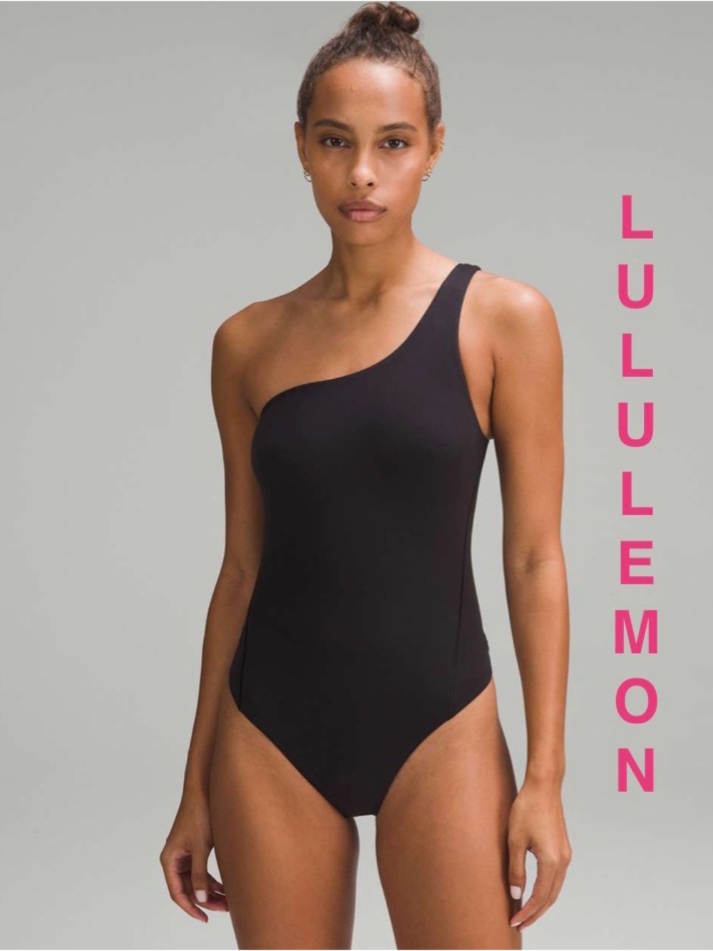 Lululemon | Wundermost Ultra-Soft Nulu Asymmetrical Bodysuit - XS